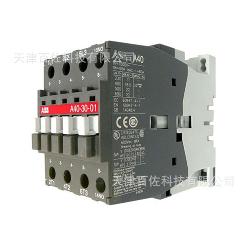 ABB A40-30-10*48V50/60HZ,系列ABB接触器A40-30-1048V60HZ,ABB接触器交流接触器